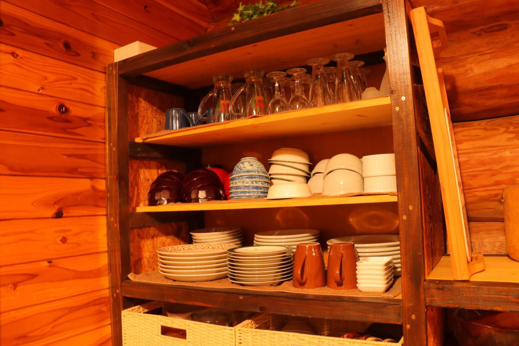 Yufuin Log House No Yado Tom Sawyer Hotell Eksteriør bilde