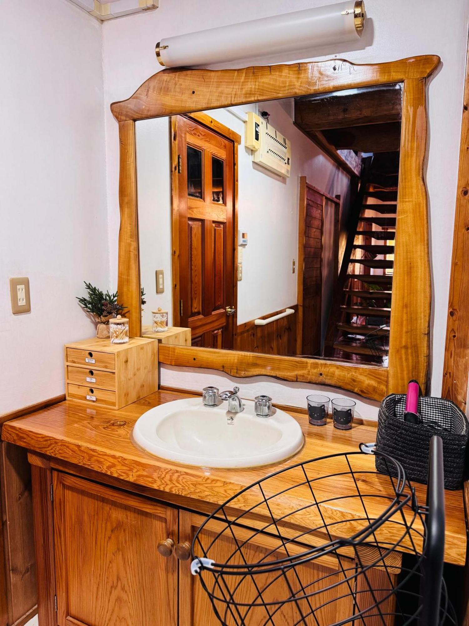 Yufuin Log House No Yado Tom Sawyer Hotell Eksteriør bilde
