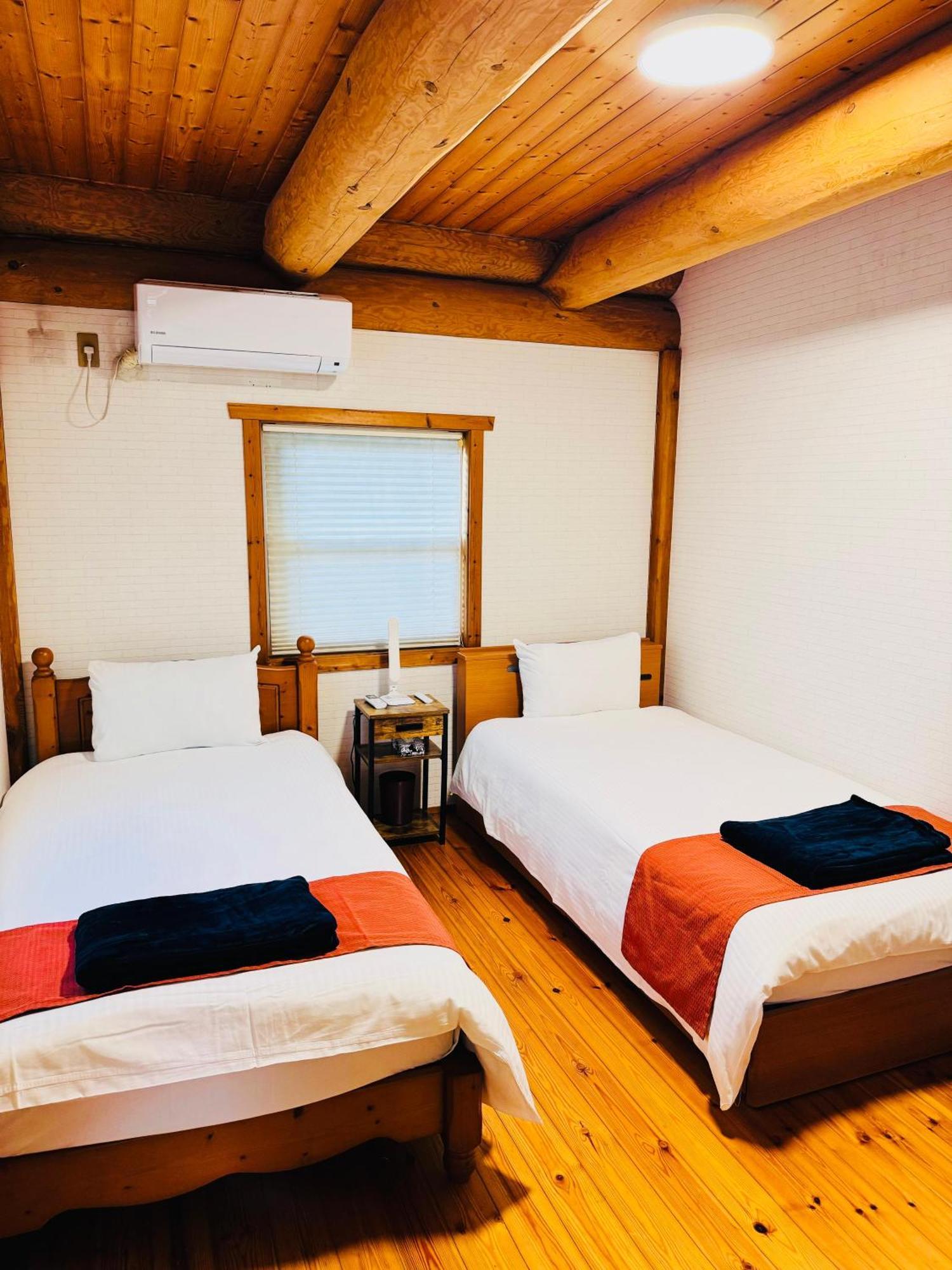 Yufuin Log House No Yado Tom Sawyer Hotell Eksteriør bilde