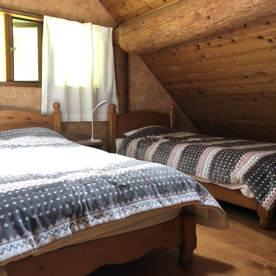 Yufuin Log House No Yado Tom Sawyer Hotell Eksteriør bilde